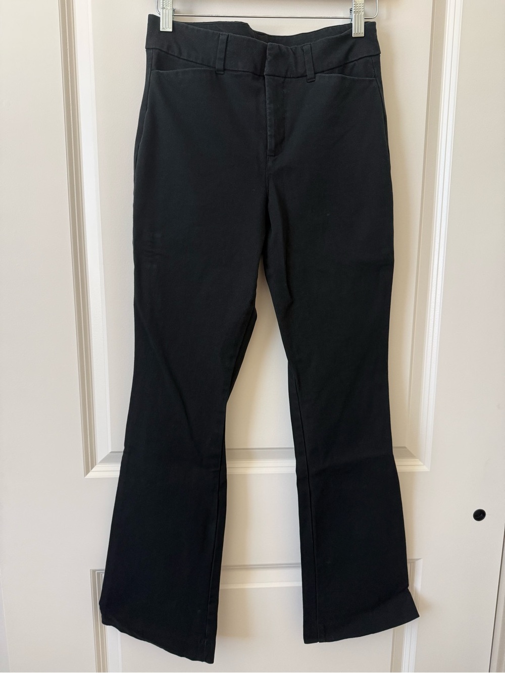 Old Navy Black High-Rise Pixie Flare Pants